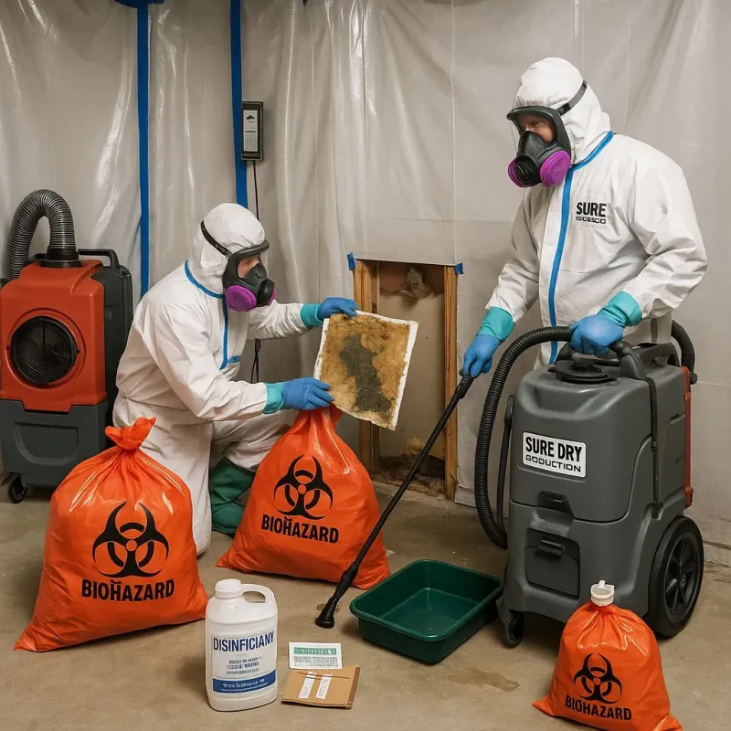 Contaminated Water Handling Protocols process in Prescott, WI