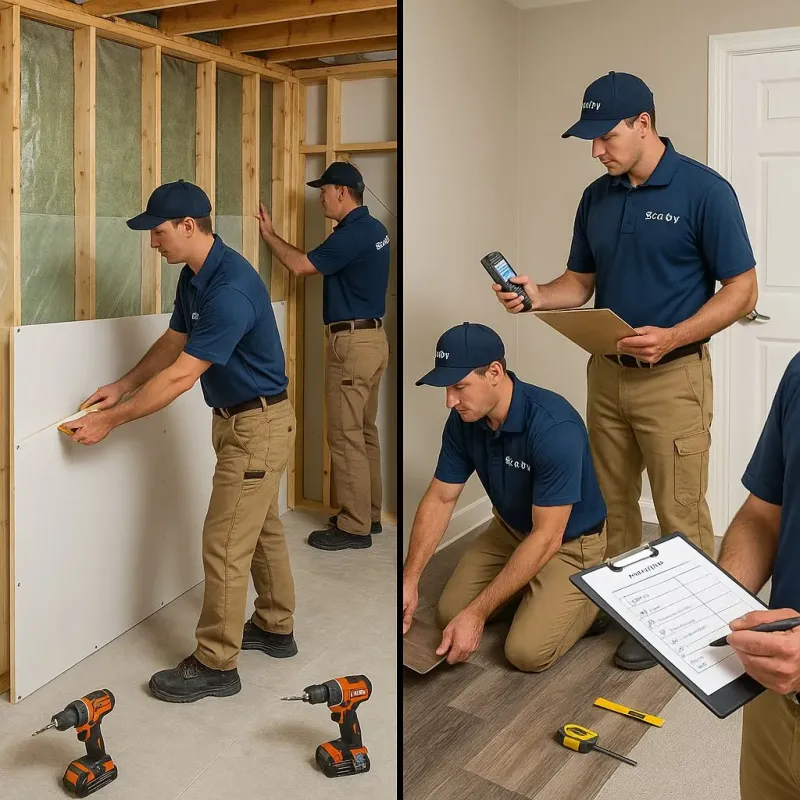 Repairs and Reconstruction process in Prescott, WI