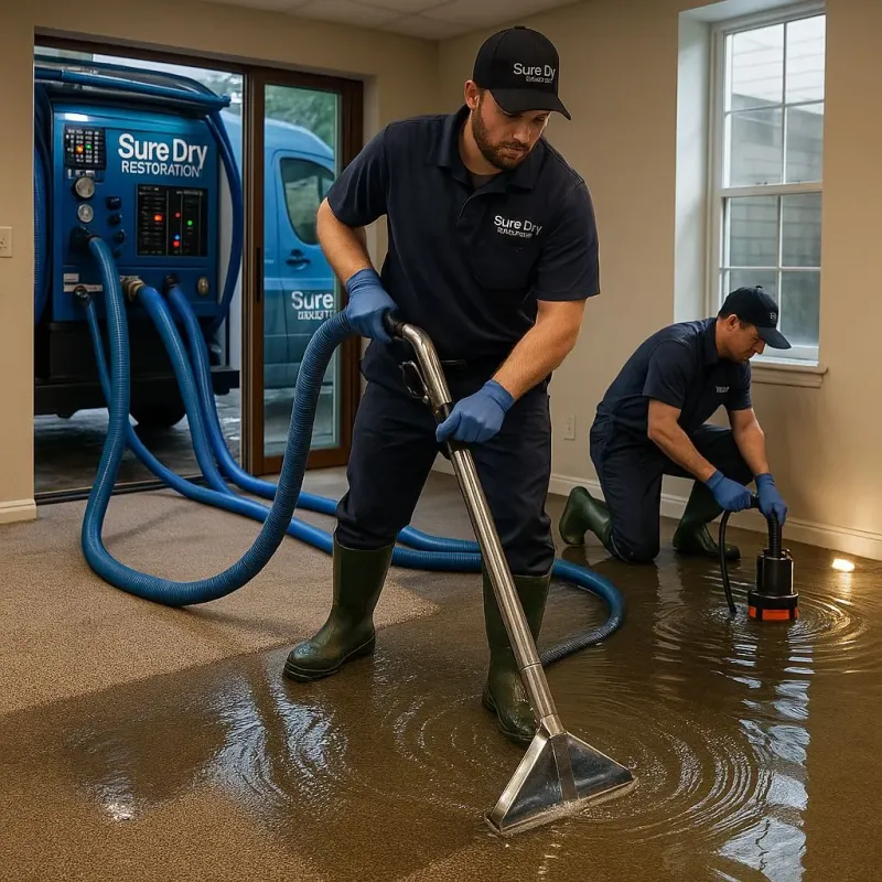 Water Extraction and Removal process in Prescott, WI